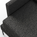 Мебельная ткань Шенилл темно-серый цвет 138 см T4-40 варинант исполнения - 3 | Loft Concept в Липецке