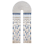 Настенное украшение из нитей Корона с кисточками Crown Wall Hanging варинант исполнения - 4 | Loft Concept в Липецке