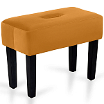 Мягкий  пуф на черных ножках Winton Pouf варинант исполнения - 13 | Loft Concept в Липецке