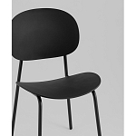 Стул Edie пластик черный варинант исполнения - 2 | Loft Concept в Липецке