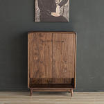 Комод в прихожую для хранения обуви Moon Walnut Furniture варинант исполнения - 1 | Loft Concept в Липецке