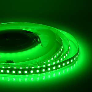 Светодиодная лента 20W/m 120LED/m 2835SMD зеленый 5M