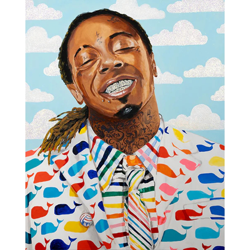 Картина Lil Wayne With Thom Browne Whale Print Jacket Мульти Картина Lil Wayne With Thom Browne Whale Print Jacket Мульти в Липецке | Loft Concept