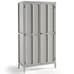 Шкаф серый Silva Grey Cabinet варинант исполнения - 2 | Loft Concept в Липецке