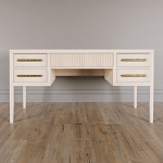 Большой Рабочий стол Primo с 5 выдвижными ящиками Светлый дуб варинант исполнения - 1 | Loft Concept в Липецке