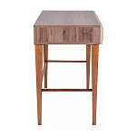 Стол письменный из массива бука с 2-мя ящиками бежевый Wenge Light варинант исполнения - 2 | Loft Concept в Липецке