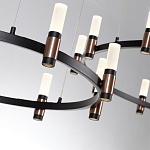 Люстра подвесная с цилиндрическими плафонами на двух круглых подвесах  Arnaut Light варинант исполнения - 5 | Loft Concept в Липецке