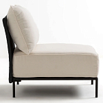 Уличное кресло Alaric Armchair Black варинант исполнения - 3 | Loft Concept в Липецке