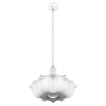Подвесной светильник с белым фигурным абажуром и мягкими волнистыми краями Cloud Motion  варинант исполнения - 2 | Loft Concept в Липецке