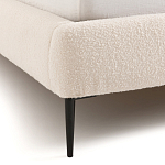 Кровать с обивкой букле Wanda Boucle Bed варинант исполнения - 6 | Loft Concept в Липецке