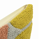 Чехол на подушку с рисунком горчичного цвета Elan Textured варинант исполнения - 5 | Loft Concept в Липецке