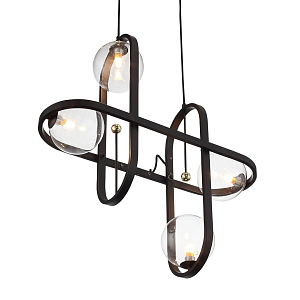 Люстра черная Scandinavia