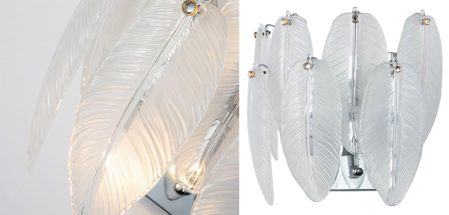 Бра Bud Petals Wall Lamp Chrome Бра Bud Petals Wall Lamp Chrome - Loft-Concept в Липецке