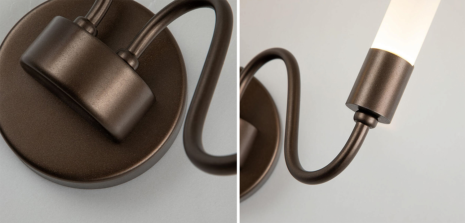 Бра Faiber Brown Wall Lamp Бра Faiber Brown Wall Lamp - Loft-Concept в Липецке