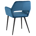 Стул с подлокотниками синий NEASAN STOOL варинант исполнения - 5 | Loft Concept в Липецке