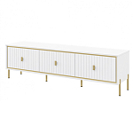 ТВ-тумба белая с тремя ящиками Antique Order варинант исполнения - 1 | Loft Concept в Липецке