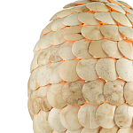 Подвесной светильник с каскадом из круглых декоративных элементов Texture Discs варинант исполнения - 1 | Loft Concept в Липецке