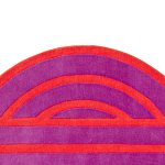 Дизайнерский ковер розовый Poltronova Sofo Rosancio Rug варинант исполнения - 6 | Loft Concept в Липецке