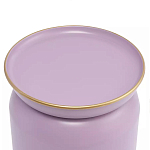 Журнальный столик круглый сиреневого цвета Noticeable Element варинант исполнения - 2 | Loft Concept в Липецке