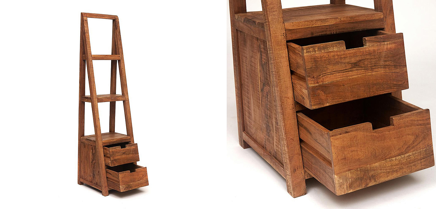 Этажерка Acacia Bookcase Freya II Этажерка Acacia Bookcase Freya II - Loft-Concept в Липецке