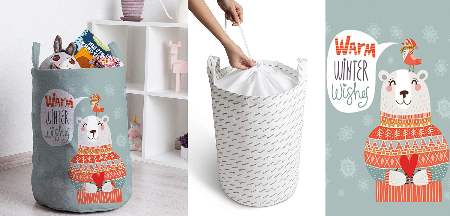Корзина Warm winter wishes Basket Корзина Warm winter wishes Basket - Loft-Concept в Липецке
