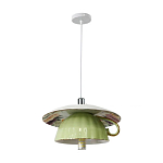 Подвесные светильники в виде чаши с цветочным блюдцем Flower Reversal варинант исполнения - 4 | Loft Concept в Липецке