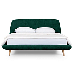 Кровать с мягким изголовьем Palmer Bed варинант исполнения - 2 | Loft Concept в Липецке