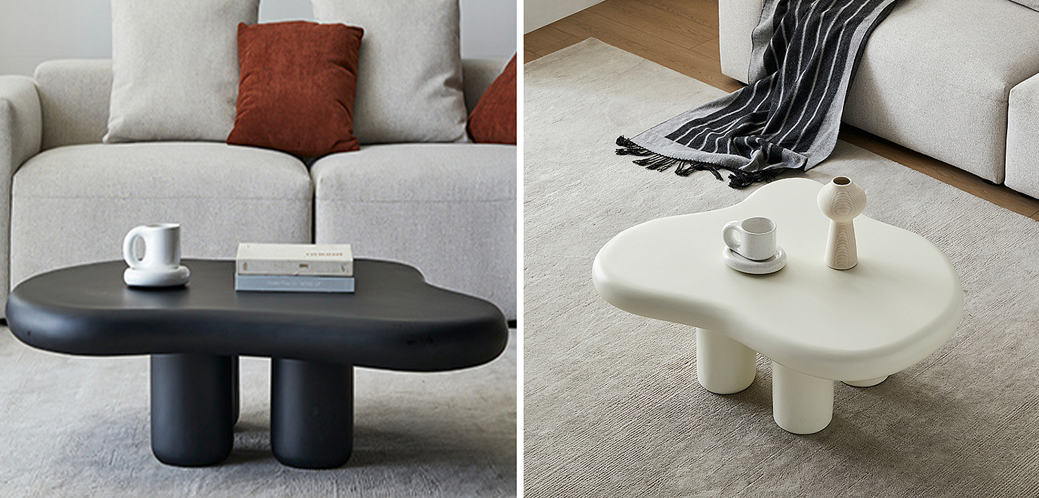 Комплект кофейных столиков Aine Curved Coffee Tables Комплект кофейных столиков Aine Curved Coffee Tables - Loft-Concept в Липецке