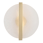 Бра с белым матовым стеклянным плафоном круглой формы Soft Glow Harmony варинант исполнения - 2 | Loft Concept в Липецке