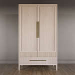 Шкаф платяной Primo с выдвижными ящиками шпон Черный дуб варинант исполнения - 2 | Loft Concept в Липецке