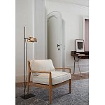 Торшер с плафоном из перфорированного металла Elledge Floor Lamp варинант исполнения - 2 | Loft Concept в Липецке