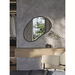 Зеркало асимметричной формы Oval Light Reflection варинант исполнения - 4 | Loft Concept в Липецке