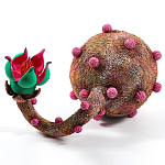 Статуэтка тропический фрукт Pandora Tropical Fruit Fuchsia Green Brown Flower варинант исполнения - 2 | Loft Concept в Липецке