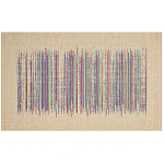 Ковер с геометрическим узором из комбинированного состава Full rhythm варинант исполнения - 1 | Loft Concept в Липецке