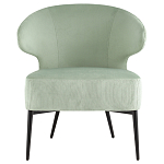 Современное мягкое кресло на металлических ножках Rakush Pistachio варинант исполнения - 2 | Loft Concept в Липецке