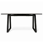 Стол обеденный раздвижной с прямоугольной бежевой столешницей Magali варинант исполнения - 3 | Loft Concept в Липецке