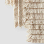 Светло-Бежевое Панно из нитей Palmas Wall Hanging варинант исполнения - 2 | Loft Concept в Липецке