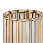 Настольная лампа в форме цилиндра фактурная Soft Glow Lamps варинант исполнения - 2 | Loft Concept в Липецке