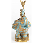 Фарфоровый подсвечник Слон с эмоцией Fluens варинант исполнения - 4 | Loft Concept в Липецке