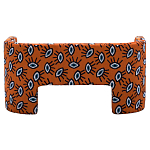 Акцентный Двухместный Диван Leela Оранжевый Орнамент варинант исполнения - 1 | Loft Concept в Липецке