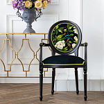 Стул с подлокотниками из бука с изображением птицы и цветов Blooming Birds варинант исполнения - 2 | Loft Concept в Липецке