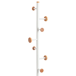 Напольная вешалка из древесины бука Unique Shaped Furniture Floor Hanger White варинант исполнения - 2 | Loft Concept в Липецке