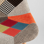 Стул с обивкой в технике пэчворк DSW варинант исполнения - 8 | Loft Concept в Липецке