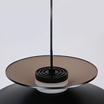 Подвесной светильник черного цвета из металла Obsidian Touch варинант исполнения - 3 | Loft Concept в Липецке