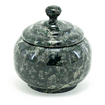 Сахарница из натурального камня Змеевик Stone Sugar Bowls варинант исполнения - 3 | Loft Concept в Липецке