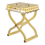 Приставной столик с ящиком в стиле ретро Vintage Rustic Tablecloth варинант исполнения - 2 | Loft Concept в Липецке