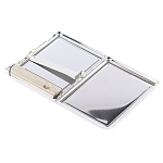 Портсигар на 10 сигарет с газовой зажигалкой из натурального камня Змеевик Светлый Stone Cigarettes Cases варинант исполнения - 6 | Loft Concept в Липецке