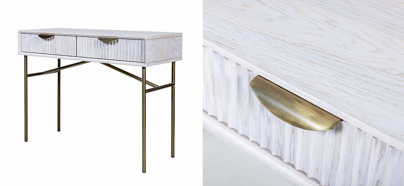 Консоль Antique Order Шпон Беленого дуба Консоль Antique Order Шпон Беленого дуба - Loft-Concept в Липецке
