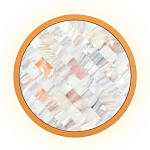 Бра в форме диска с перламутровыми прямоугольниками из морской ракушки Touch of Marine Charm варинант исполнения - 1 | Loft Concept в Липецке