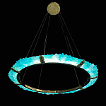 Люстра в форме кольца с цветочным декором Warm Heavenly Light варинант исполнения - 6 | Loft Concept в Липецке